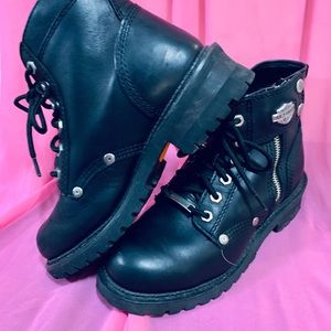 Harley Davidson Moto genuine leather boots 😎